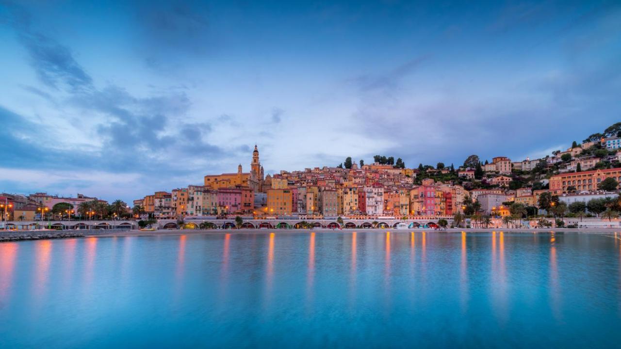 Joli Appart 29M2 En Vieille Ville Menton 2 Mins De La Mer Exteriör bild